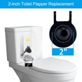 thumbnail image 5 of 2 Pack 2-inch Toilet Flapper Replacement Compatible with American Standard 7381129-200.0070A, 5 of 5
