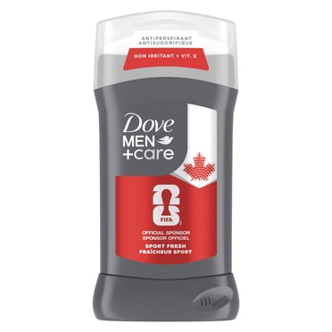 Dove Men+Care Édition Limitée FIFA Antisudorifique en Bâton Fraîcheur Sport, 76 g