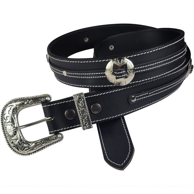 The Calgary Belt – Full Grain Buffalo Leather - 1.5" Wide