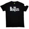 thumbnail image 1 of The Beatles Unisex T-Shirt Drop T Logo App Slub (Applique), 1 of 3