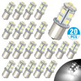 thumbnail image 1 of 20x 1156 1141 13-SMD RV Camper Trailer LED Interior Light Bulbs 12V Super 6000K, 1 of 9