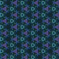 thumbnail image 1 of Ahgly Tapis d'Intérieur Lavable en Machine Carré Transitionnel Vert Cyan Foncé, 5 Pieds Carré, 1 of 7