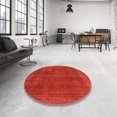 thumbnail image 3 of Ahgly Company Indoor Rectangle Mid-Century Modern Red Oriental Area Rugs, 3' x 5', 3 of 6