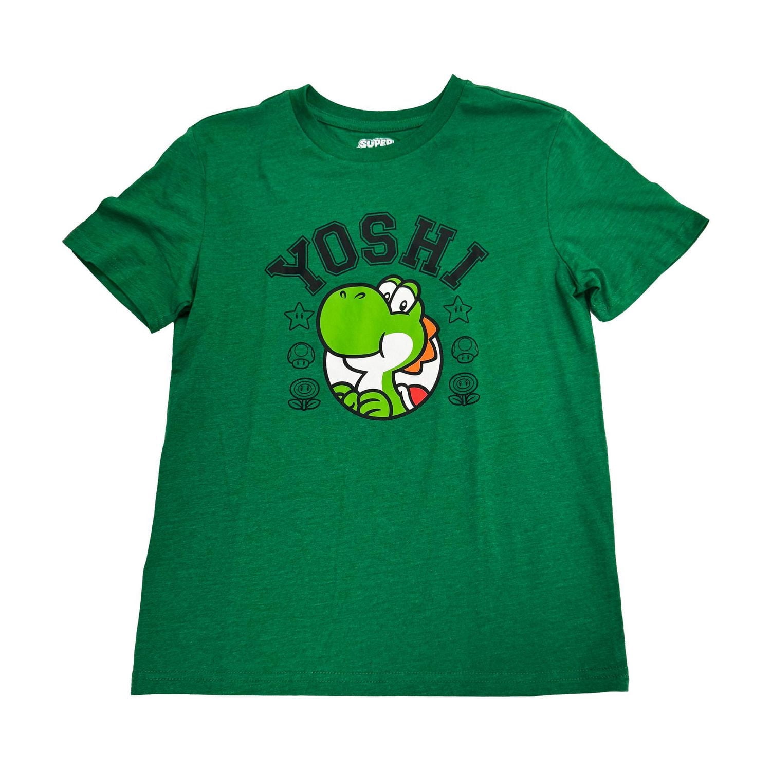 Super Mario Boys Yoshi Short Sleeve T-Shirt