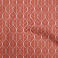 thumbnail image 1 of oneOone Rayon Maroon Fabric Geometric Ogee Craft Projects Decor Fabric Printed by The Yard 56 Inch Wide, 1 of 4