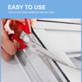 thumbnail image 3 of DIY Self-Adhesive Mosquito Window Screen, 1.3x1.5m Gray Polyester Mesh with 5.6m Hook & Loop Fasteners, Easy Install/Remove, Pet-Friendly Insect Protection for Bedroom, Kitchen, Balcony - Practical, 3 of 6