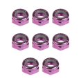 thumbnail image 1 of koolsoo 8pcs Planche à Roulettes Remplacement Camion Essieu Vis Écrous Longboard Accessoire violet, 1 of 7