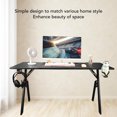 thumbnail image 3 of Computer Table, Computer Desk Environmentally Friendly with Earphone Hook for Work, 3 of 7