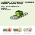 thumbnail image 3 of TIMIFIS Wire Cutter Basket Potato Shred Household Coarse Shred Kitchen Eraser Kitchen Gadgets Kitchen Gadgets, 3 of 5