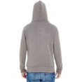 thumbnail image 4 of J America Adult Triblend Full-Zip Fleece Hood, 4 of 4