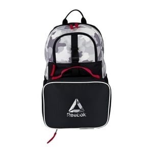 Reebok Garçons Maddox Sac dos, camo gris clair