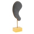 thumbnail image 2 of Fashion Ear-Shaped Metal Earring Holder Retail Display for Necklaces Earring Grey, 2 of 8