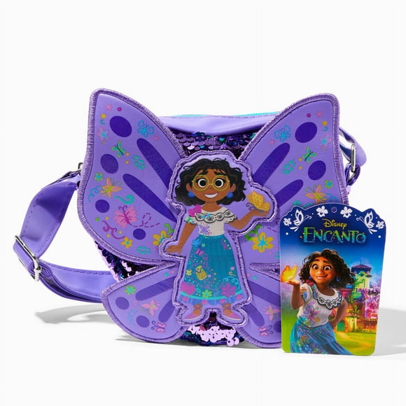 Claire's Girls Disney Encanto Purple Shoulder Bag, 29228