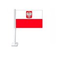 thumbnail image 1 of Poland - Drapeau de Voiture, 1 of 1
