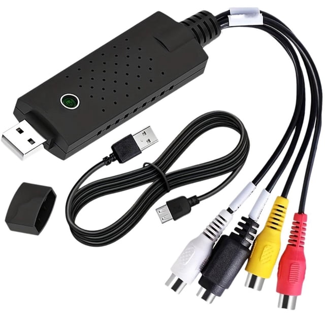 New Single USB Acquisition Card AV Converter Acquisition Video Cable Camera W3B5 Monitoring