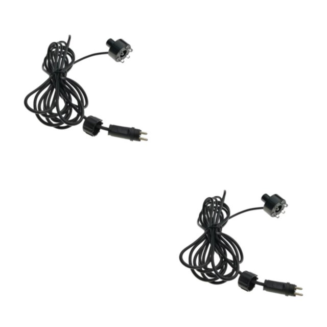Redempat Practical Lights For Aquarium Multipurpose Durable Spray Head Fish Tank Accessories Lights Aquarium Humidifier Blue light 6 lights 2PCS