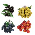 thumbnail image 4 of Artificial Fruit, Lifelike Decorative Fruits, Artificial Blueberries Simulation Lychee Longan Fake Grapes for Home Kitchen Wedding Office Party Decor, Photography Props, 4 of 5