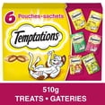 thumbnail image 1 of TEMPTATIONS Cat Treats, Assorted Variety Pack, 510g (6x85g), 1 of 5