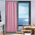 thumbnail image 4 of Rbaofujie High-Precision Solid Color French Door Window Curtains Rod-Pocket Design for Sliding Ideal for Window and Doors, 4 of 8