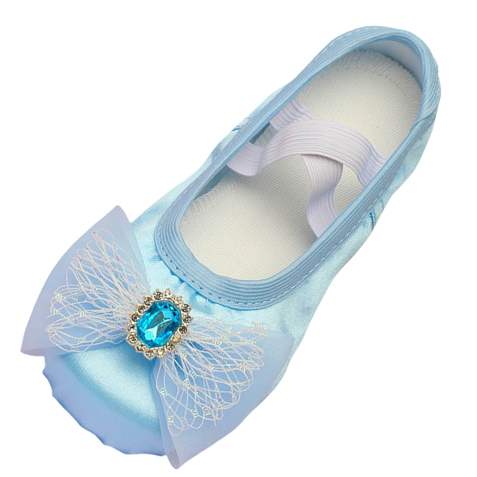 Kcodviy Chaussures pour Enfants Chaussures de Danse Taille 1 Chaudes Danse Ballet Performance Petite Enfant Fille Chaussures d'Intérieur Yoga Danse Tout-Petit Chaussures de Course