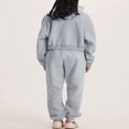 thumbnail image 2 of MesaSe Sweat à Capuche à Manches Longues pour Femme, 2 of 7