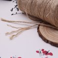 thumbnail image 1 of thinsony 2mm 150M Length Natural Jute Twine Thick String 3Ply Rope DIY Arts Crafts Decoration Bundling, 1 of 8