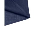 thumbnail image 4 of Wangsaura Men's Casual Shirt Solid Color Long Sleeve Stand Collar Button Tops, 4 of 7