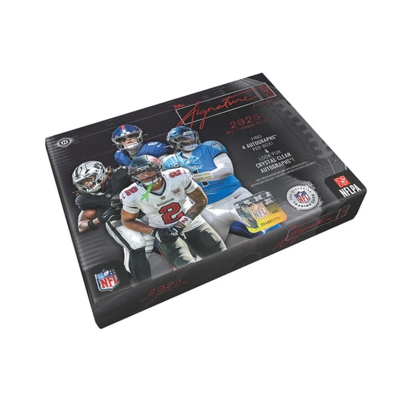 2025 Topps Football NFL Signature Class Jumbo Hobby Box