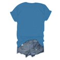 thumbnail image 4 of WEAIXIMIUNG T-Shirts pour Femmes Graphiques Ajustés T-Shirt Drôle pour Femmes à Imprimé Pingouin, 4 of 5