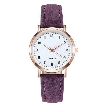 TIMIFIS Watches For Women Digital Quartz Watch For Male And Female Students, Fashionable And Casual, Small And Fresh Frosted Leather Casual Watch Valentine'S Day Gift