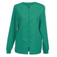 thumbnail image 1 of Veste d'Uniforme pour Femmes, Veste de Travail à Fermeture Éclair devant, Veste d'Échauffement, 1 of 4