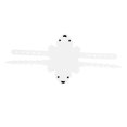 thumbnail image 2 of Abbracc Protector Door Latch Cover Anti Collision White, 2 of 6