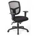 thumbnail image 1 of Bestar Chaise de Bureau Pivotante en Mesh en Noir, 1 of 3