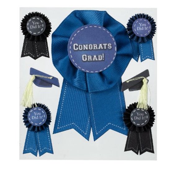 Jolee's Boutique Autocollants Dimensionnels, Casquettes et Rubans de Collation des Grades