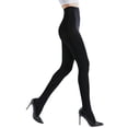 thumbnail image 4 of Women's Solid Color Soft Opaque Tights with Comfortable Stretch for Everyday Wear, 4 of 6