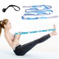 thumbnail image 1 of LJNYFDC Sangle d'Étirement pour Jambes Yoga Sangle d'Étirement Multi-Loop Non Élastique Résistant à l'Usure Thérapie Physique Bande d'Étirement pour Jambes, 1 of 5