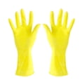 thumbnail image 1 of Latex Kitchen Gloves - Long Cuff, Non-Slip, PVC Material - for Dishwashing, Cleaning, Household Use, 1 of 4