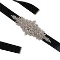thumbnail image 4 of yingyy Wedding Ribbons Robe de Ceinture de Mariée Prom Crystal Sashes Strass Faits à la Main Strass Fait à la Main, 4 of 8