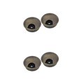 thumbnail image 3 of Thinsony 2Pcs 60mm Computer Desk Table Grommet Cover Port Wire Cable Hole Bronze 2Set, 3 of 6