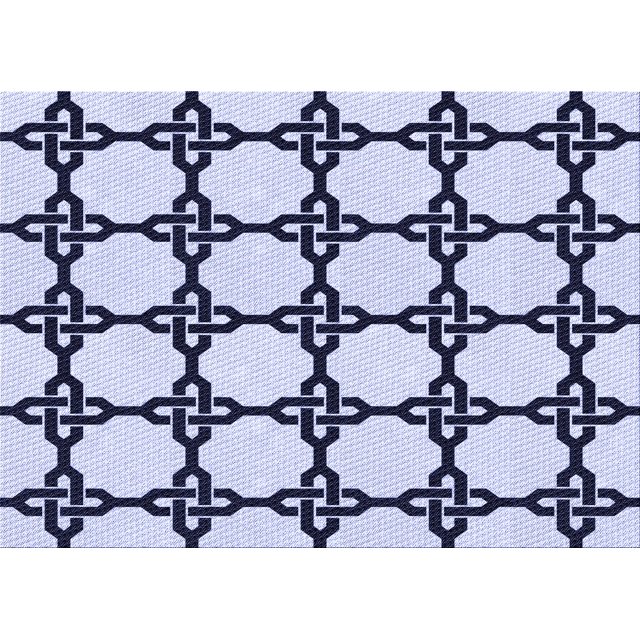 Ahgly Company Machine Washable Indoor Rectangle Transitional Lavender Blue Area Rugs, 4' x 6'