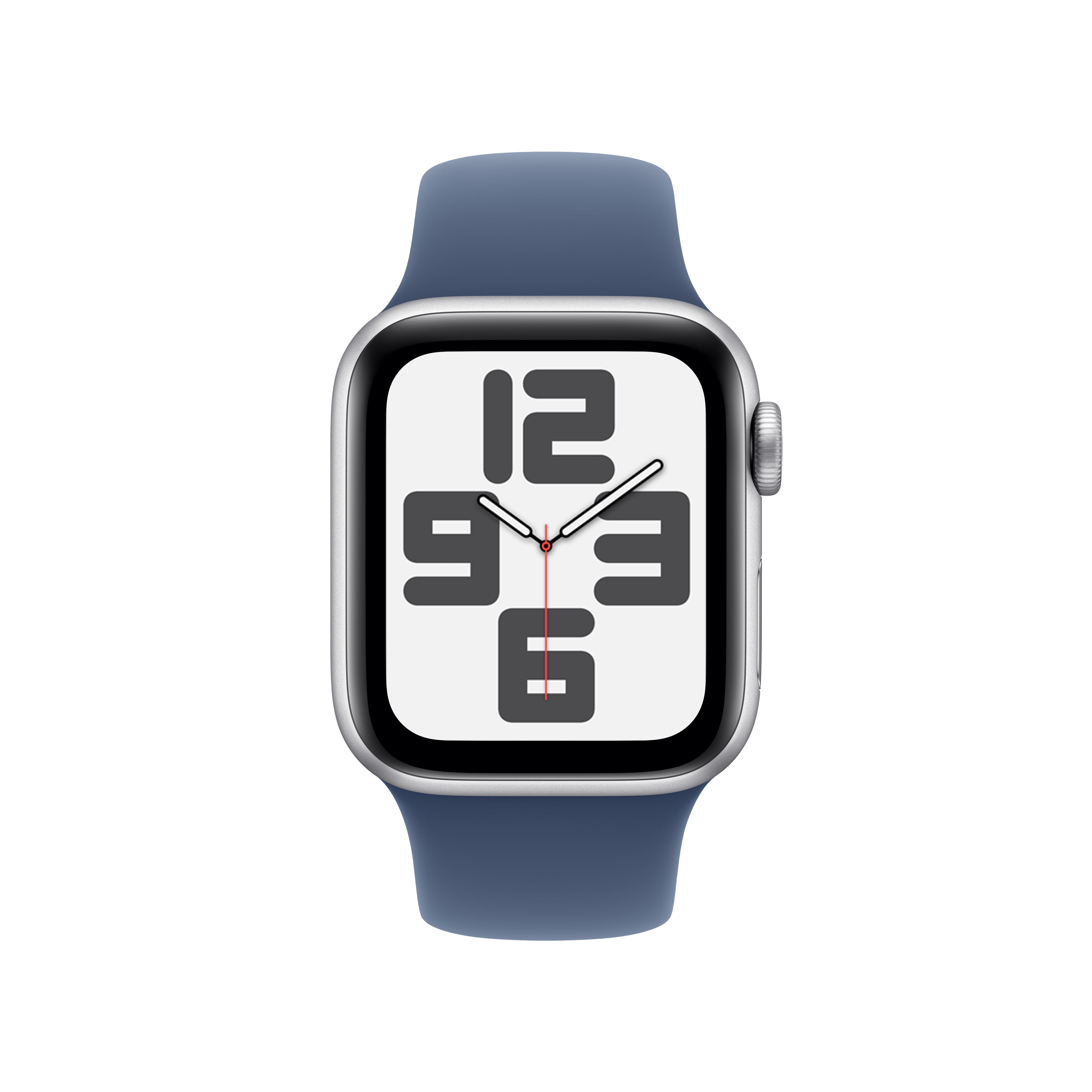 Apple Watch SE2 44mm GPS - Silver Aluminum Case with Denim Sport