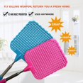thumbnail image 4 of Retractable Plastic Fly Swatter Stainless Steel Lever P5H5, 4 of 6