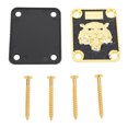 thumbnail image 2 of Electric Guitar Neck Plate With 4 Holes, Protective Guitar Neck Board Replacement For Improved Tone And Resonance, 2 of 8