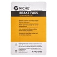 thumbnail image 4 of Niche Semi-Metallic Brake Pad Set for Kawasaki Concours 1000 Motorcycle MK1002596, 4 of 8
