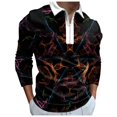 thumbnail image 1 of T-shirt à Manches Longues Col Blouse Boutonné Décontracté à Manches Longues, 1 of 6