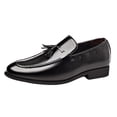 thumbnail image 2 of Cameland Chaussures Décontractées pour Hommes à Bout Rond en Cuir Confortables Chaussures Décontractées, 2 of 7
