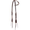 thumbnail image 2 of Martin Saddlery Rawhide Laced Chocolate Single Ear Headstall Chocolate, 2 of 4