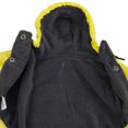 thumbnail image 2 of SUSSEXHOME Pets Dog Raincoat with Hood - Full Coverage Dog Rain Jacket with Fleece Lining - Machine Washable Waterproof Raincoat for Dogs - Yellow, 2 of 8