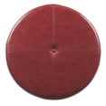 thumbnail image 2 of HomePop Large Leatherette Storage Ottoman, Red, 2 of 5
