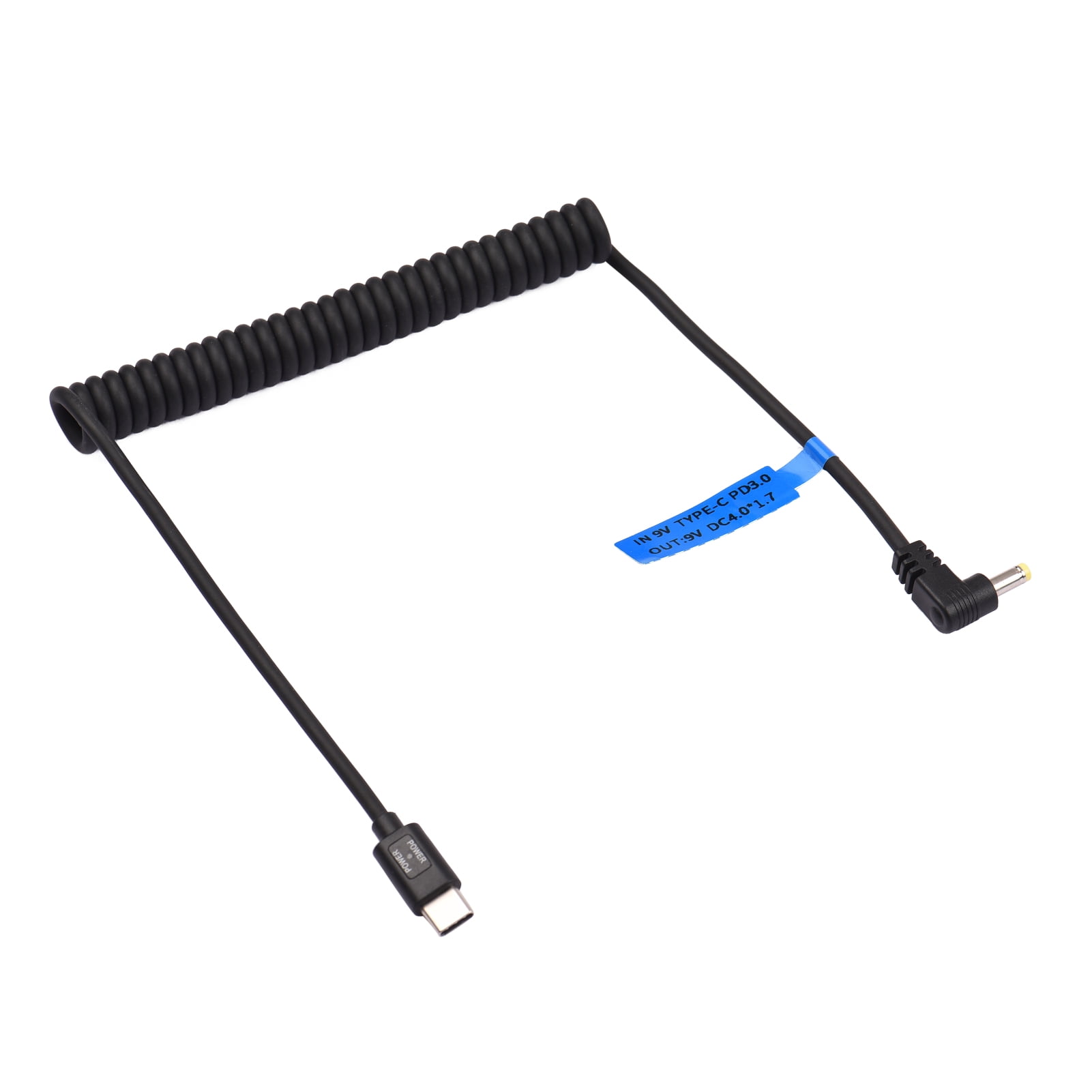 Labymos 9V PD3.0 USB Type-C Male to 9V DC4.0*1.7mm Male Connector Power Cable Charging Cord Adapter